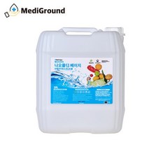 나오클디베이지 과일 야채 주방기구 전용 살균소독제 리필 대용량 업소용, 1개, 20L