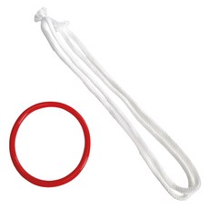 JL매직 링이 줄을 통과하고 빠져나오는 신기한 마술 도구 링앤로프, 1세트