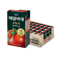 매일야채 고농축 토마토의힘, 125ml, 1개