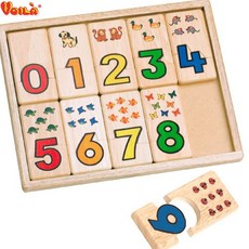 브알라 숫자 퍼즐 S607 숫자판 블럭 판퍼즐 원목 아라비아수 유아 수자판 블럭 그림퍼즐 장난감 퍼즐매트 어린이집 관공서 완구 추천, [-옵션:상품선택-], 1개