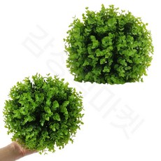 인공이끼 가짜이끼 인공 조경 잔디 잔디볼 24CM, 1개