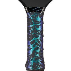 땀 흡수 그립 테니스 소모품 오버그립 수파카즈 슈퍼 스틱 쿠시 피클볼 - 스플랫 블루 굴절기 3pk, 땀 흡수 그립 테니스 소모품 오버그립 수파카즈 슈퍼 스