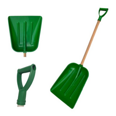 다용도 P삽 눈삽 / 넉가래 플라스틱삽 눈치우는삽 축사 제설, 1개