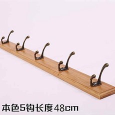 台灣有貨 牆壁掛鉤 外套掛鉤 掛衣架壁掛 免打孔掛鉤 掛勾 衣服掛鉤 門後掛鉤 掛衣鉤牆壁上 置物架 W023, 本色5鉤, 1個