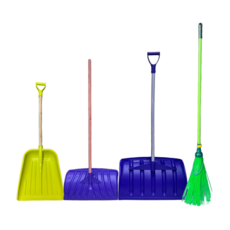 눈삽 넉가래 개량비 4종세트 제설도구 용품 밀대 도로비