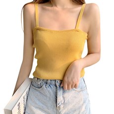 보씨엘 여성 베이직 면 끈나시 기본 슬림 레이어드 이너 민소매 사계절 CLAA1004