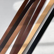 [가죽1번지] 천연 가죽끈 10mm 납작 가죽줄 29컬러 가죽가방 가방부자재 퀼트 부자재 가방끈 마스크스트랩 키링 diy, 블랙, 1개