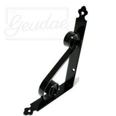 님아 까치발 200x250mm 벽고정브라켓, 까치발B-대(블랙)