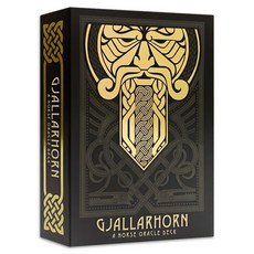 左西 吉拉霍恩北歐占卜卡 Gjallarhorn: A Norse Oracle Deck 附贈中文翻譯 探索北歐神話奧秘, 美國遊戲公司, Jillian Kristina