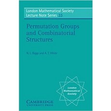 Permutation Groups and Combinatorial Structures, Cambridge University Press