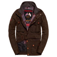 Superdry Wax 機車夾克 騎士風衣, 上蠟卡其,XXXL