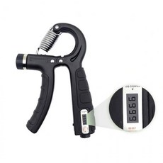 카운터 강도조절 무소음 악력기 DK-1006341, 1개, 블랙