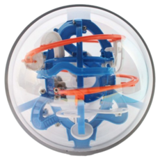 智慧軌道球80關迷宮球 走珠迷宮 智力玩具 挑戰空間思維與手眼協調, 1個