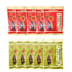 챠챠해바라기씨 오리지널5개+스파이시5개(10개1세트), 1개, 60g