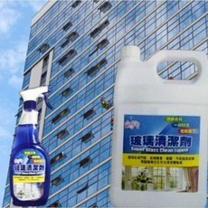白櫻花 玻璃清潔劑 快速去污 擦即亮 輕鬆省力, 1個, 白櫻花玻璃清潔劑,玻璃清潔劑大➕小超取限購一組