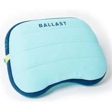 밸러스트 비치 베개 – 편안하고 내구성이 뛰어나며 컴팩트한 바람이 부는 해변에서도 제자리를 유지하는 특허 샌드 파우치가 있는 공기 주입식 베개로 해변 수영장 캠핑 축제 및 여행, Island Paradise, 섬의 낙원