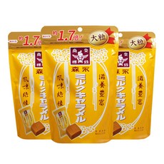 모리나가 밀크 카라멜, 132g, 3개