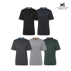 국내매장정품 밀레 여성 티셔츠 드라이 라운드 반팔티셔츠 남녀공용 5종세트 여자 소풍 엄마옷 엄마티셔츠 반팔