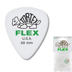 Dunlop TORTEX Standard 피크 0.88mm 12P 428P.88, 1개