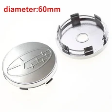 스바루 ASCENT BRZ FORESTER IMPREZA XV WRC WRX LEGACY OUTBACK STI용 4개 60mm 자동차 휠 센터 커버 타이, 05 C