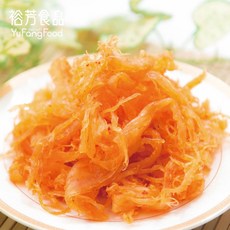 裕芳食品 韓式魷魚絲(泡菜口味) Q彈有嚼勁 海味十足 獨立包裝, 1個