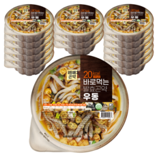 빼빼곤약 저칼로리 바로먹는 발효곤약 우동 85kcal, 16개, 350g