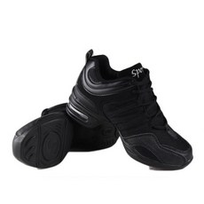 emotionalstuff Maxim女款運動爵士舞線條舞蹈鞋, 37 (235), 黑色