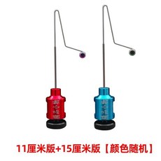 脫鉤器 解勾器 取鉤器 摘鈎器擋針快速卸魚小物微物路亞飛繩溪流釣小魚鰟鮍白條馬口脫鈎 ZKK8, 11釐米版+15釐米版【顏色隨機】, 1個