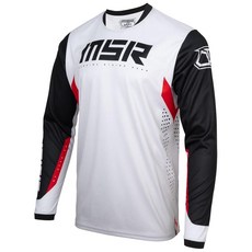 MSR Axxis Proto 더트 바이크 모토크로스 저지 XL 화이트/그레이, MSR Axxis Proto 더트 바이크, 모토크로스