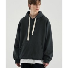 브랜드정품 드로우핏 DRAW FIT 레이어드 스트링 테잎 후드 CHARCOAL 280548