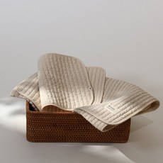 리코타입 100수 패드 세트 - 무형광 아기 침구, 1세트, 브라운