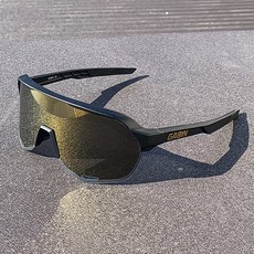 가빈 남녀공용 스포츠선글라스 자전거 등산 레져 운전 골프 낚시 고글 G70, C2 블랙 브라운, 1개