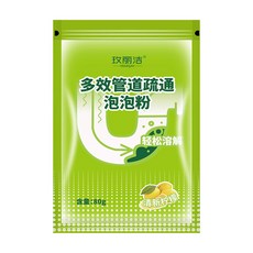 MARIJAY 多效管道疏通泡泡粉 輕鬆溶解 清新檸檬香, 1個