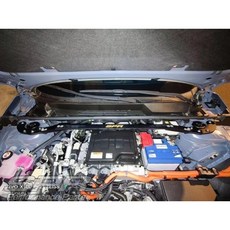 SPR Toyota bZ 4X 鋁合金 引擎室 平衡桿, 黑色