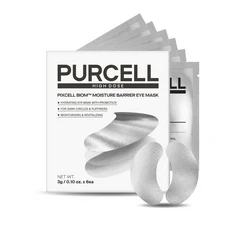 PURCELL L-GLUTATHIONE BRIGHTENING EYE MASK 眼膜 6片裝, 1個, 銀色眼膜,6片裝, 6入