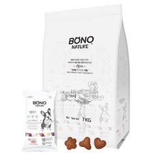 보노네이처 케어1 유기농70% 가수분해 (피부&관절&눈건강) 기능성 강아지 오리사료, 가수분해 오리, 7kg, 1개
