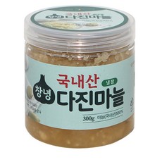 국산 당일제조 창녕 냉장 다진마늘, 300g, 1개