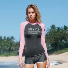 에어워크서프 여성래쉬가드 티셔츠 YAWe5219 수영복비치웨어휘트니스