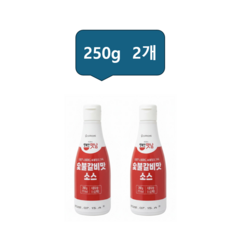 아워홈 숯불갈비맛소스 (250g 2개묶음), 250g, 2개