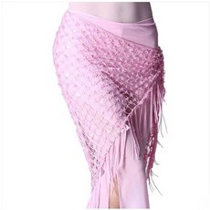 댄스복 힙스카프 밸리 댄스 벨리 삼각형 스카프 치마 라틴 스커트 벨트 라인 의상