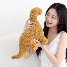 치킨너겟 공룡 쿠션 인형 용가리 침대 쇼파쿠션 미니베개 소파 거실 인테리어쿠션 소품 장식 방꾸미기, 용가리 쿠션 (단일색상)
