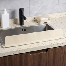 리프레소 옷젖음방지 물튐완벽차단 싱크대 물막이 2P, 1세트, 아이보리 2개