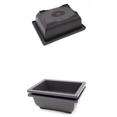 직사각 화분 플라스틱 가벼운 텃밭화분 베란다 가드닝