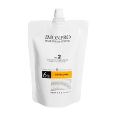아이몬프로페셔널 아이몬 헤어 칼라크림 2제 블리치 로션 6% 800g, 1개