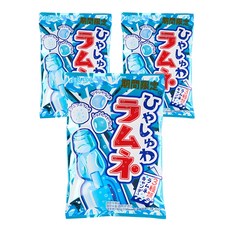 SENJAKU 扇雀飴 三種類彈珠汽水糖, 61g, 3袋