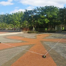 배드민턴 라인 농구장 경계선 코트 선 운동장 마킹, 1개, A-타입