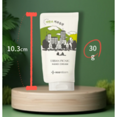 저탄소 피부 습관 콜마 제조 친환경 FSC 에코리본 핸드크림 30g, 1개