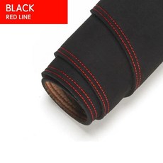 라인 자동차 대시보드 라이트 패드 방지 커버 계기판 데스크 가죽 벨벳 매트 카펫, 1. Suede B-Red Line, A. Right Hand Drive