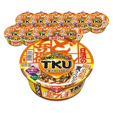 닛신 돈베이 TKU 계란을 곁들인 우동, 12개