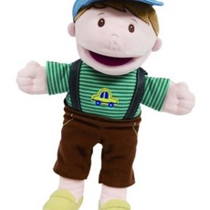 소년 소녀 손인형 2종세트 말하는인형 완구 놀이 all+1001it